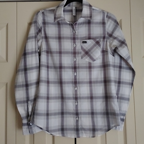RVCA Plaid Button Down - Picture 12 of 14